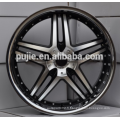 22x8.5 22x9 jantes en alliage de profondeur 5x120